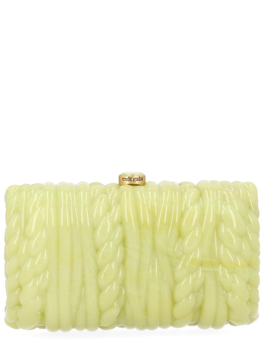 ブーム ガイア CULT GAIA クラッチペダル御徒面子 レディース 緑であること Clutch and wristlets bags 409625 関税 貨物輸送無料 2026SS el