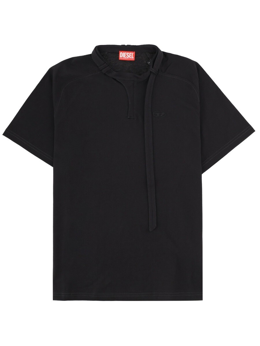 ディーゼル DIESEL Tシャツ メンズ ブラック T-shirts 407108 関税 送料無料 2026SS el｜BRANDSHOP「il Tesoro」 23,902円