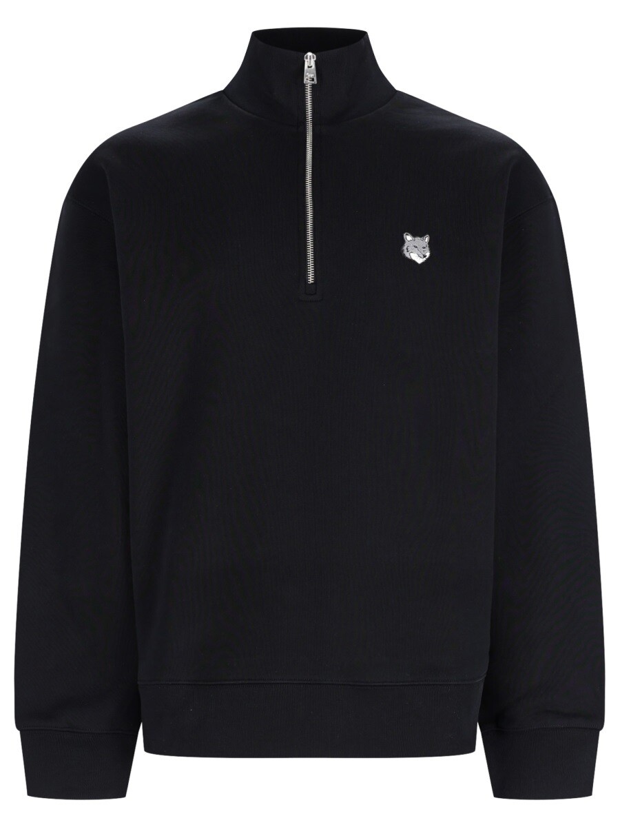 棲み家 狐狸 MAISON KITSUNE トレーナー 調教師 メンズ 黒いこと Sweatshirts 393777 関税 貨物輸送無料 2026SS el
