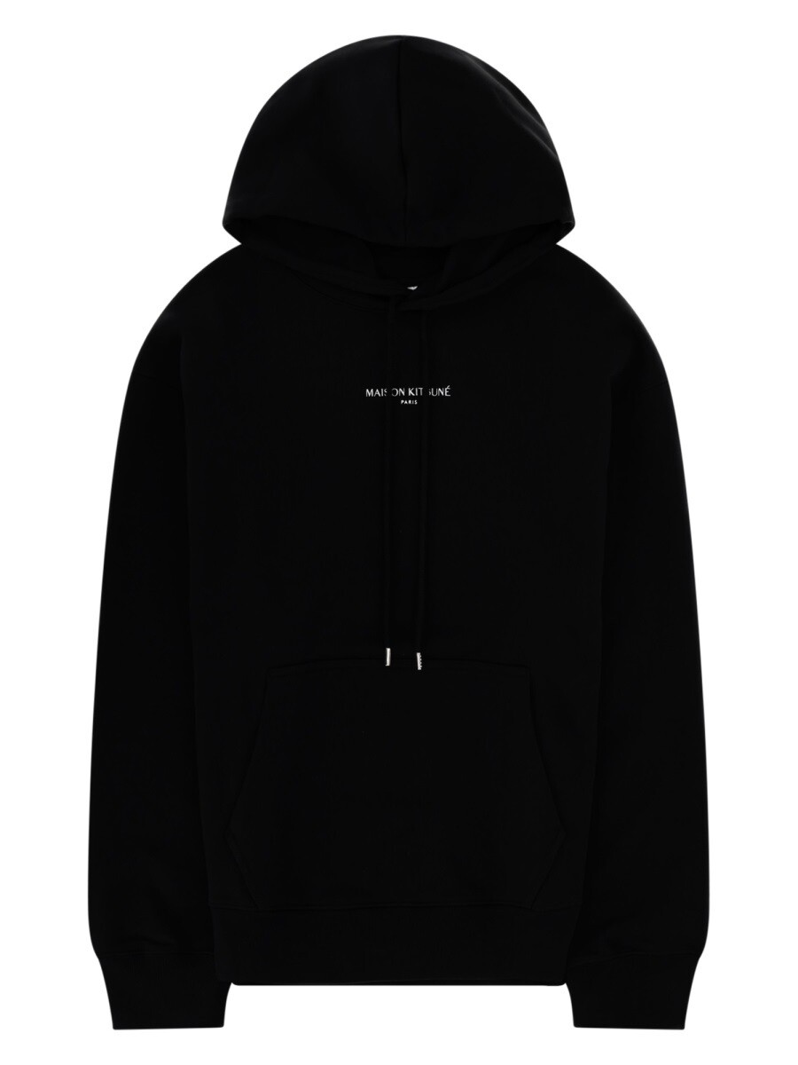 棲み家 狐狸 MAISON KITSUNE トレーナー 調教師 メンズ 黒いこと Sweatshirts 396856 関税 貨物輸送無料 2026SS el