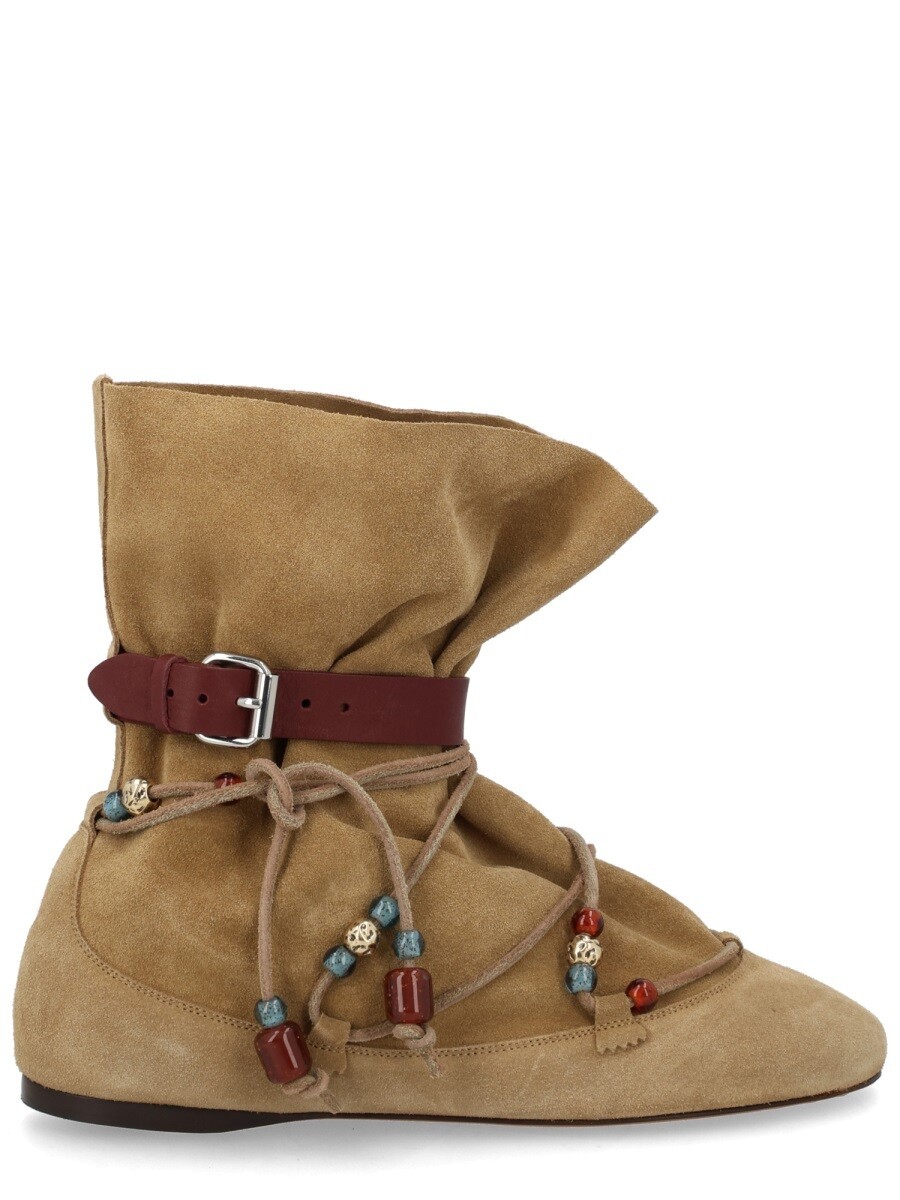 イザベル マラン ISABEL MARANT ブーツ レディース ベージュ Boots 399578 関税 送料無料 2026SS el｜BRANDSHOP「il Tesoro」