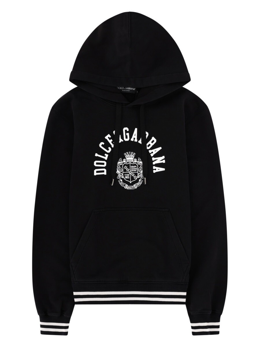 ドルチェ&ガッバーナ DOLCE&GABBANA スウェットシャツ トレーナー メンズ ブラック Sweatshirts 402130 関税 送料無料 2026SS el|BRANDSHOP「il Tesoro」