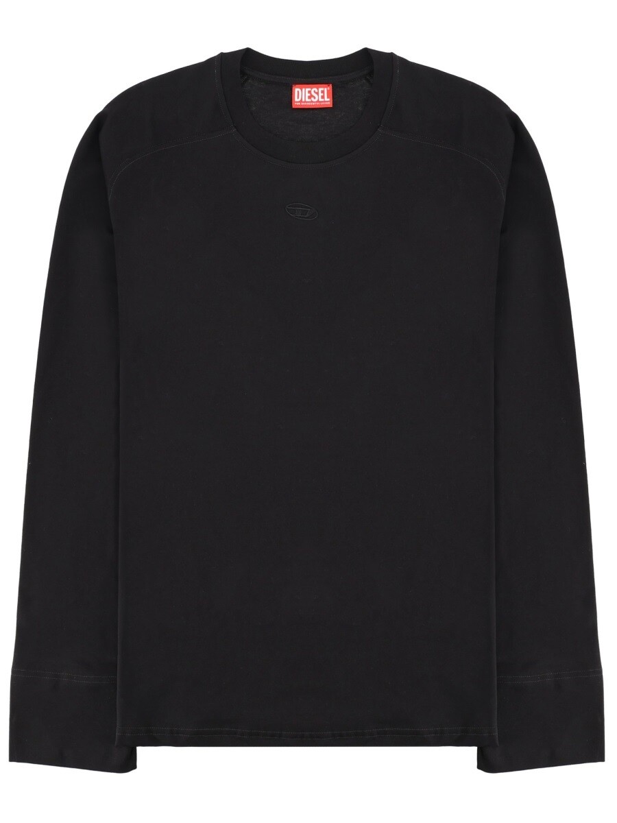 ディーゼル DIESEL プルオーバー メンズ 黒いこと T-shirts 406618 関税 貨物輸送無料 2026SS el
