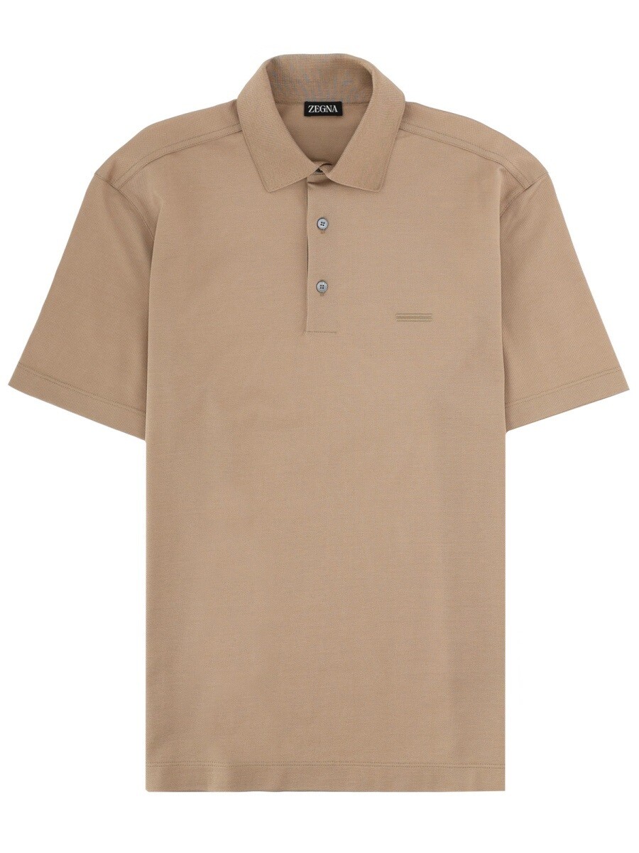 ゼニア ZEGNA ポロシャツ メンズ ベージュ Polo shirts 391346 関税 送料無料 2026SS el｜BRANDSHOP「il Tesoro」