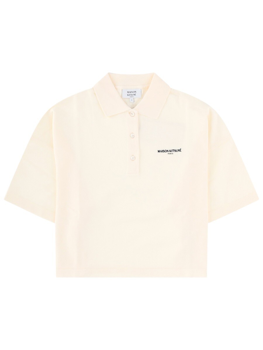 棲み家 稲荷 MAISON KITSUNE スポーツシャツ レディース Polo 400429 関税 貨物輸送無料 2026SS el