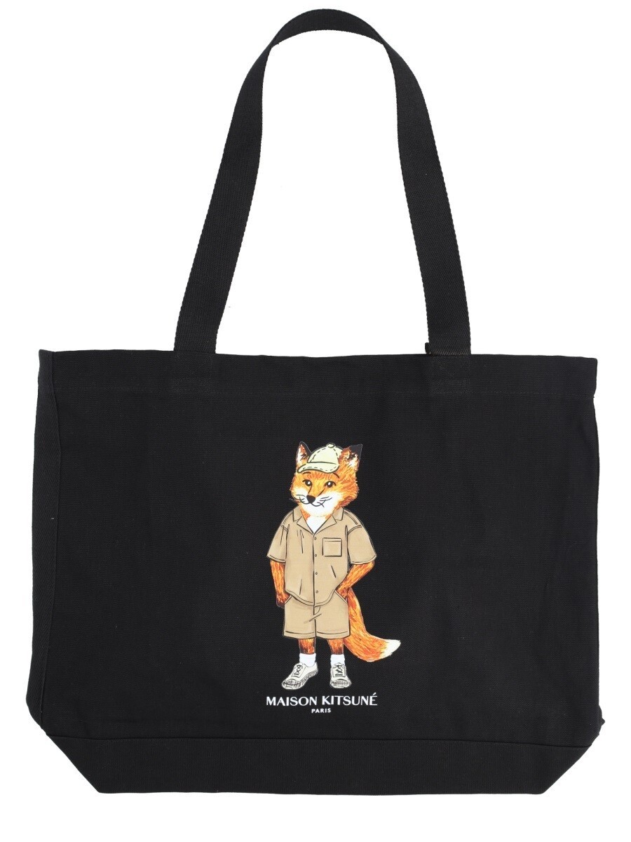 棲み家 狐狸 MAISON KITSUNE 御徒面子 レディース 黒いこと Business bags 394708 関税 貨物輸送無料 2026SS el