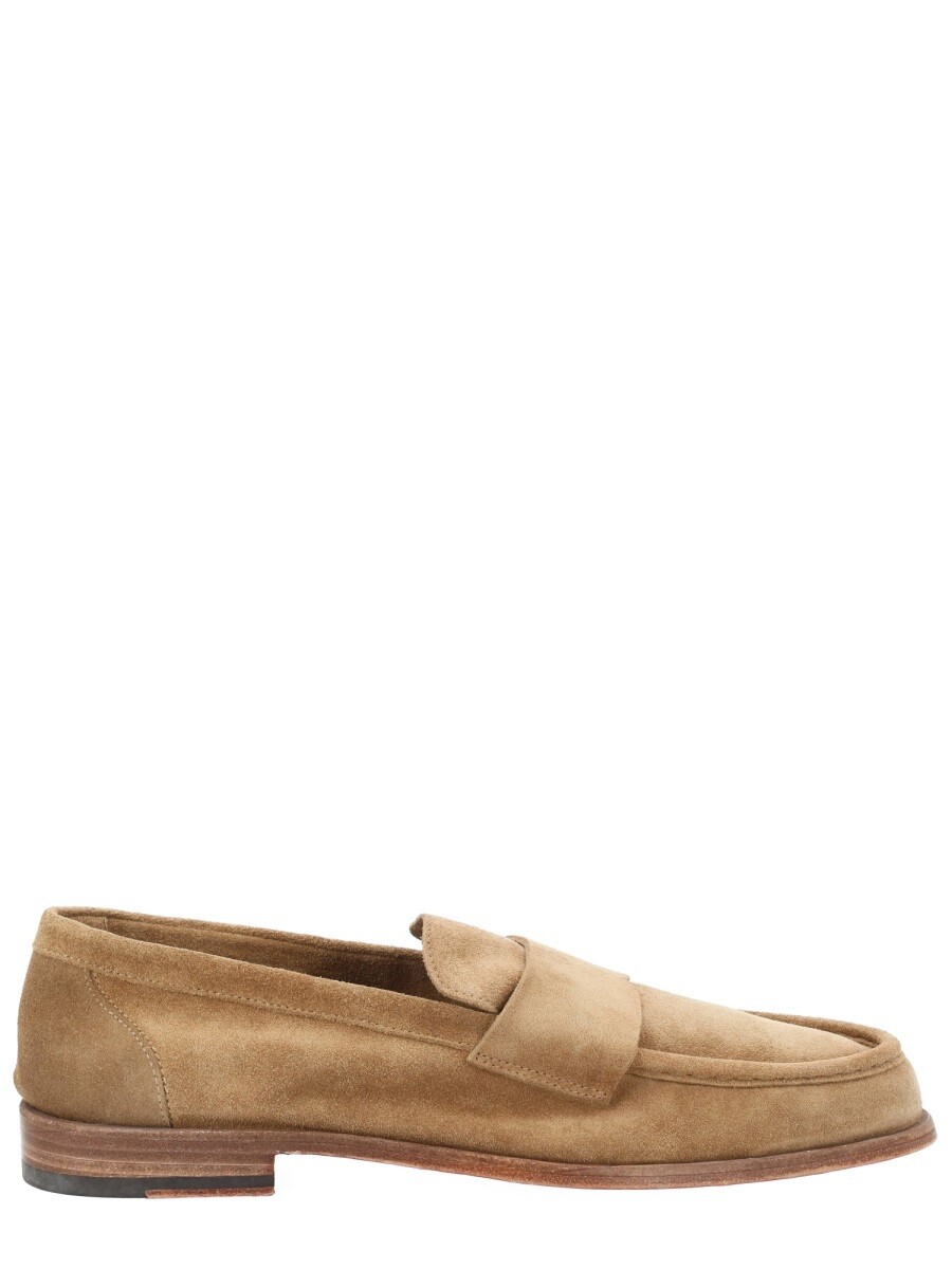 コルバリ CORVARI 置き目毛皮 メンズ ベージュ Loafers 388861 関税 貨物輸送無料 2025SS el