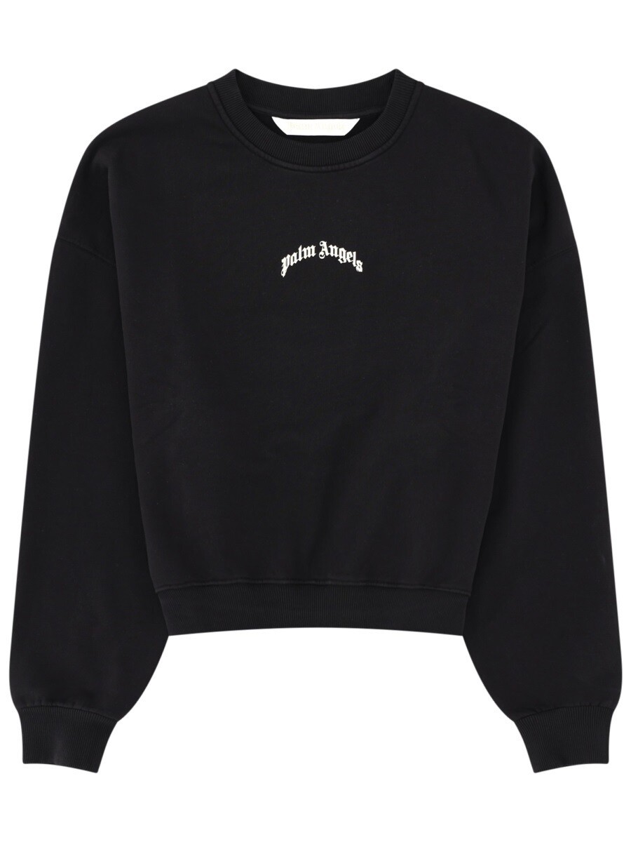 パーム エンジェルス PALM ANGELS 調教師 レディース 黒いこと Sweatshirts 392360 関税 貨物輸送無料 2026SS el
