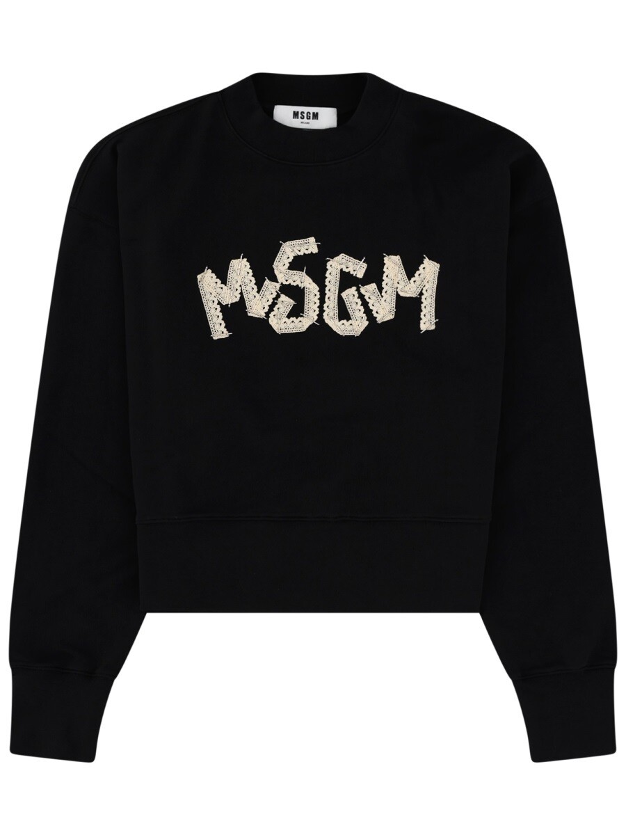 エムエスジーエム MSGM 調教師 レディース 黒いこと Sweatshirts 404582 関税 貨物輸送無料 2026SS el