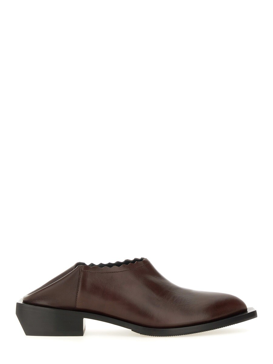 モスキーノ MOSCHINO 置き目毛革 レディース 赤銅色 Loafers 339810 関税 貨物輸送無料 2024AW el
