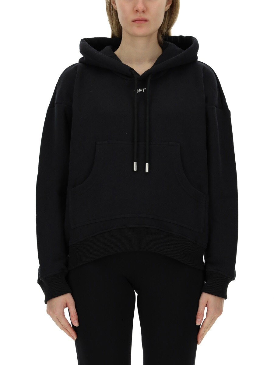 象牙色 OFF WHITE 調教師 レディース 黒いこと Sweatshirts 335770 関税 貨物輸送無料 2024AW el