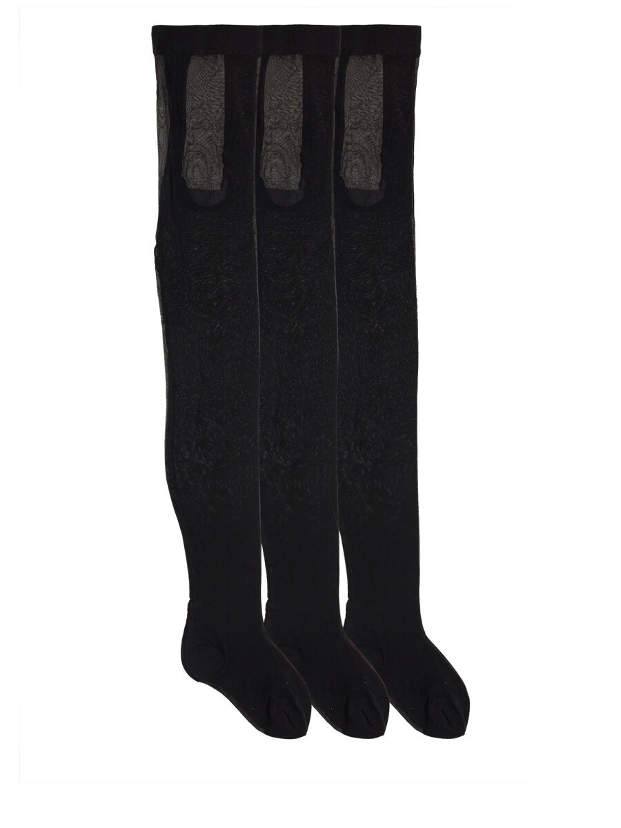 ドルチェ\u0026ガッバーナ DOLCE\u0026GABBANA ソックス 靴下 レディース 黒いこと Socks 337429 関税 貨物輸送無料 2024AW el
