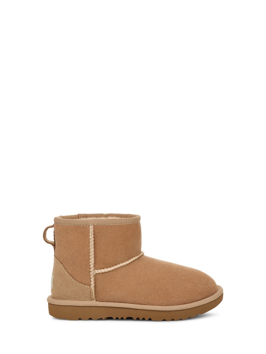 アグ UGG 滑っこいブーツ ブーツ ガールズ ベージュ Flat boots 342904 関税 貨物輸送無料 2024AW el