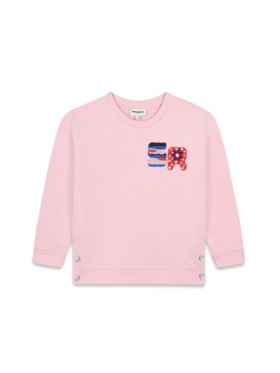 ソニアリキエル SONIA RYKIEL クルーネックジャンパー 編み物お召しもの ガールズ サクラ色 Crew neck jumpers 339505 関税 貨物輸送無料 2024AW el
