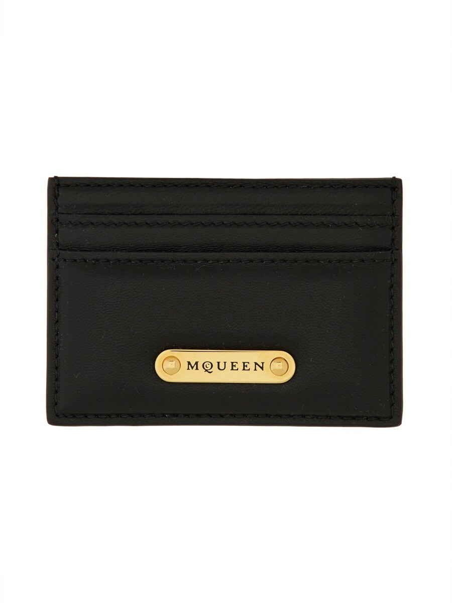 アレキサンダー マックイーン ALEXANDER MCQUEEN 歌留多保持者 紙入れ レディース 黒いこと Wallets and Card Holders 343013 関税 貨物輸送無料 2024AW el