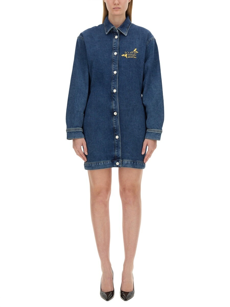 モスキーノ ジーンズ MOSCHINO JEANS ワンピース ドレス レディース ブルー Dresses 338023 関税 送料無料 2024AW el｜BRANDSHOP「il Tesoro」