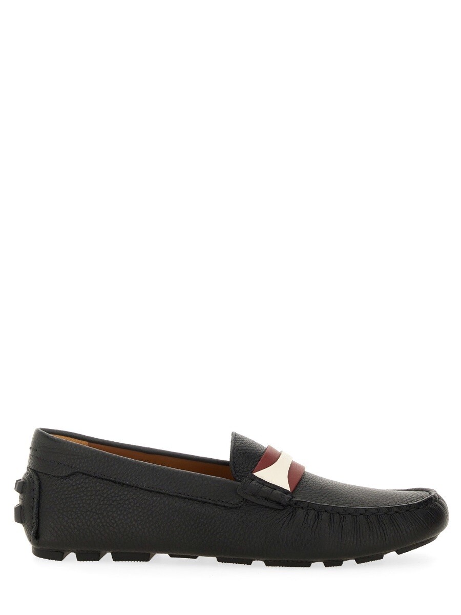 バリー BALLY 置き目毛革 レディース 黒いこと Loafers 336527 関税 貨物輸送無料 2024AW el