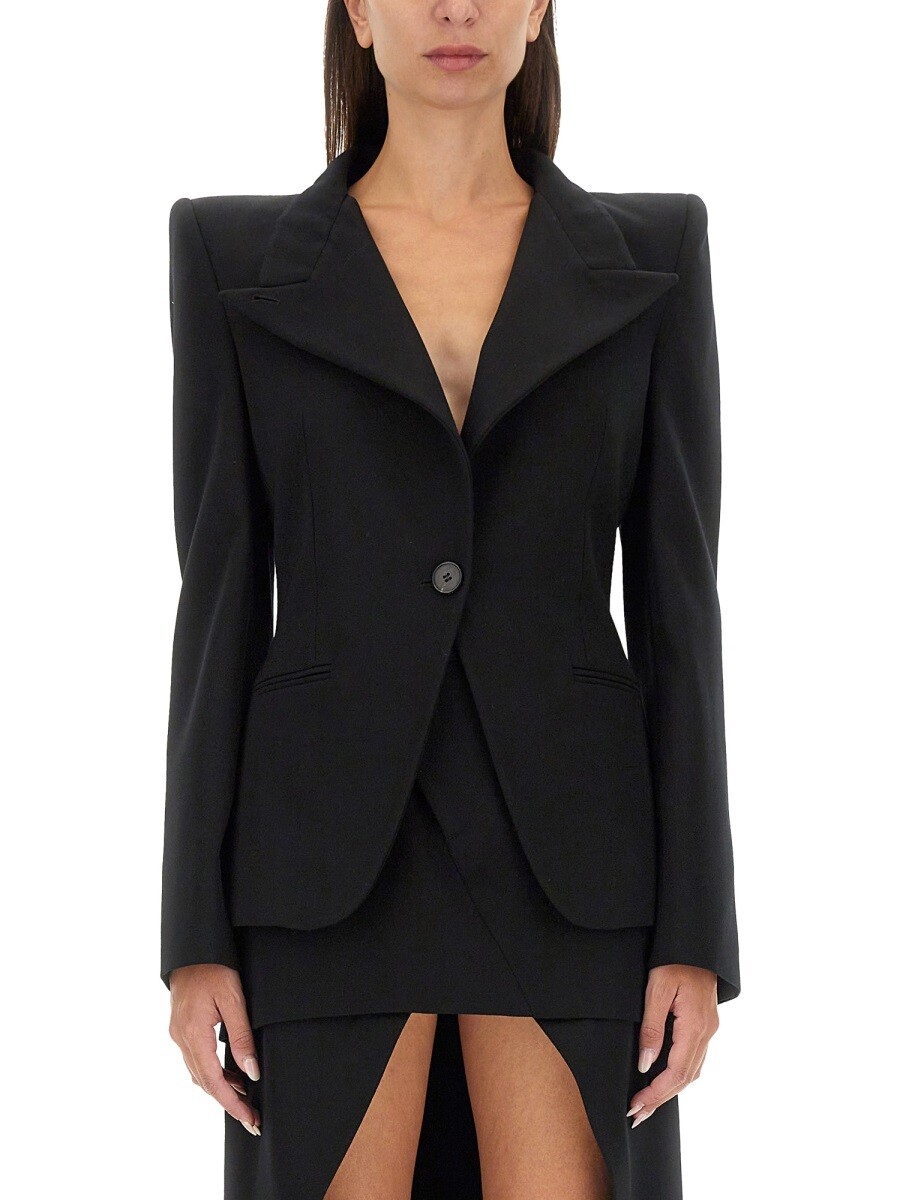アレキサンダー マックイーン ALEXANDER MCQUEEN スーツジャケット スーツ ジャケット レディース ブラック Suit Jackets 342791 関税 送料無料 2024AW el|BRANDSHOP「il Tesoro」