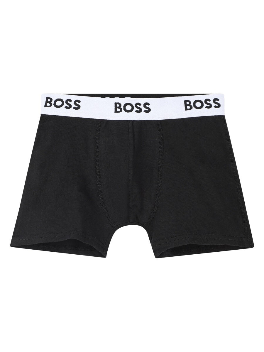 ヒューゴ 雇い主 HUGO BOSS アンダー御召しもの ボーイズ 青碧 Bodysuits 401388 関税 貨物輸送無料 2026SS el