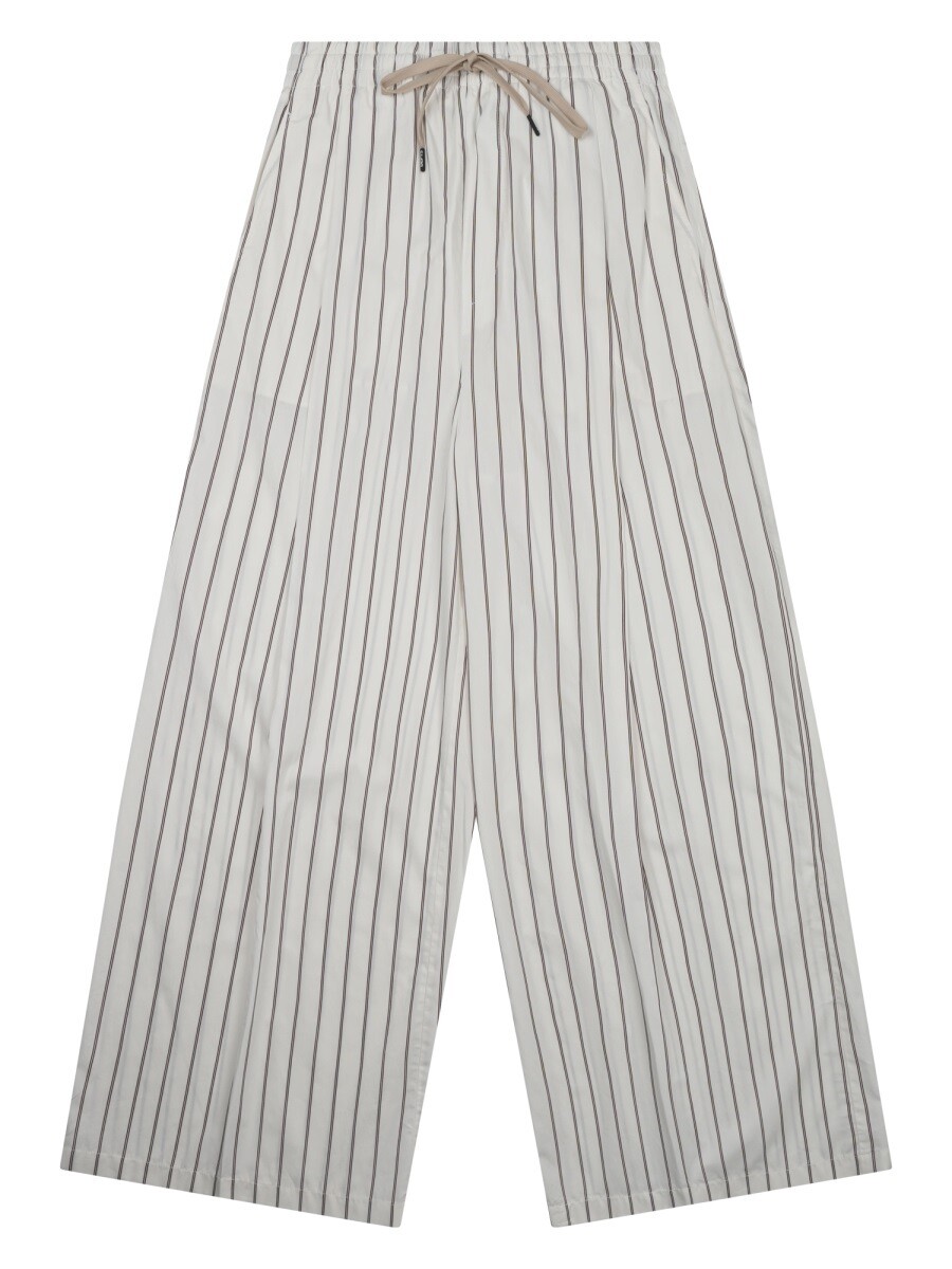 デパートメント ファイブ DEPARTMENT FIVE ズボン ズボン下 レディース 白いこと Trousers 411961 関税 貨物輸送無料 2026SS el