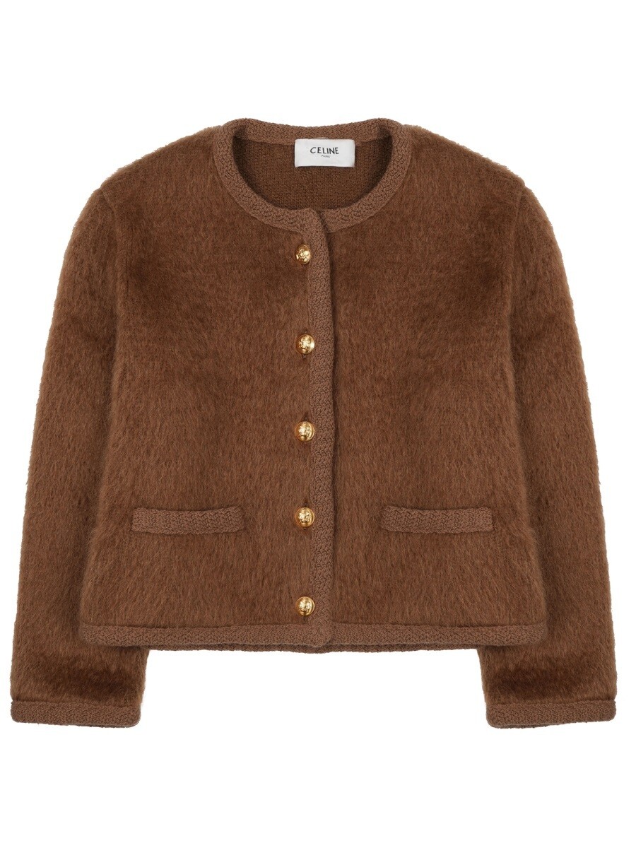 セリーヌ CELINE 背広上衣 背広 上衣 レディース 赤銅色 Suit Jackets 384494 関税 貨物輸送無料 2025AW el