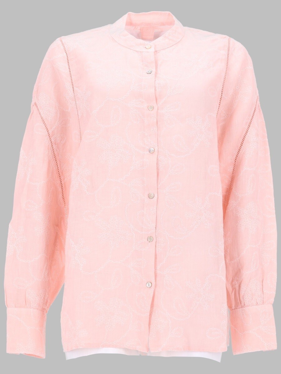120パーセントリノ 120% LINO シャツ レディース ピンク Shirts 407103 関税 送料無料 2026SS el|BRANDSHOP「il Tesoro」