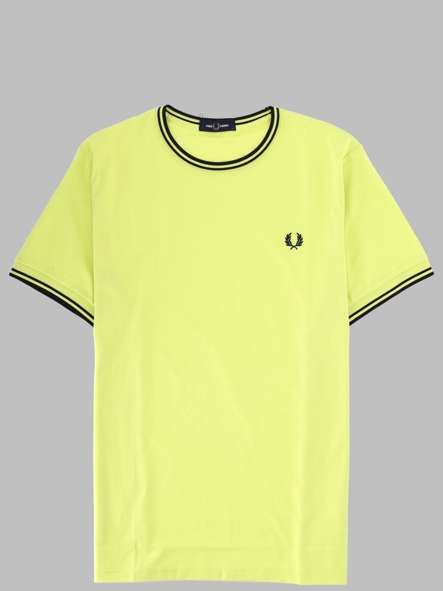 フレッド ペリー FRED PERRY Tシャツ メンズ イエロー T-shirts 413385 関税 送料無料 2026SS el|BRANDSHOP「il Tesoro」