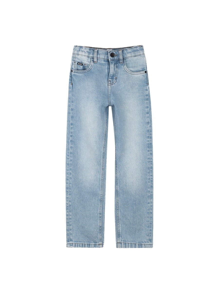 ヒューゴ 主任者 HUGO BOSS レギュラーフィットジーンズ ジーンズ ボーイズ 薄墨色 Regular fit jeans 398306 関税 貨物輸送無料 2026SS el