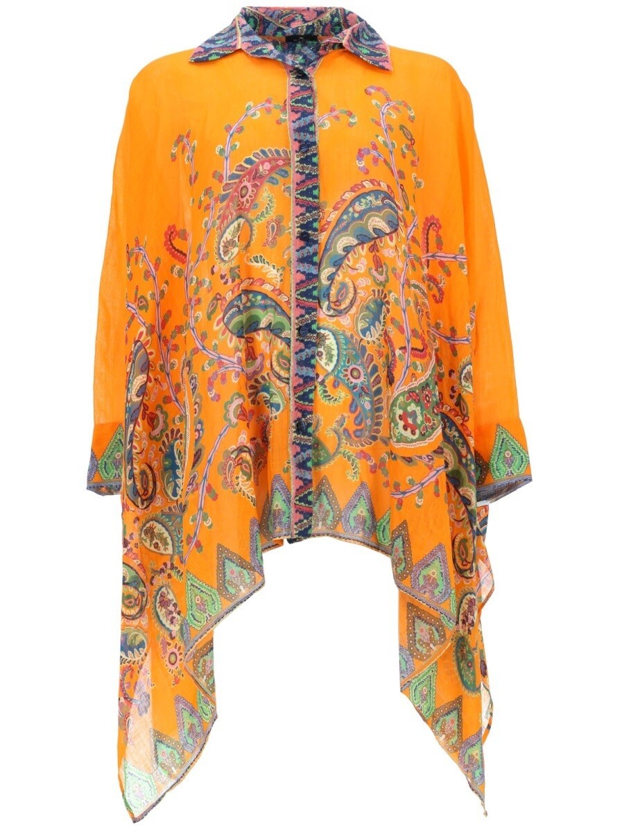 エトロ ETRO プルオーバー トップス レディース オレンジ色 T-shirts and tops 402718 関税 貨物輸送無料 2026SS el