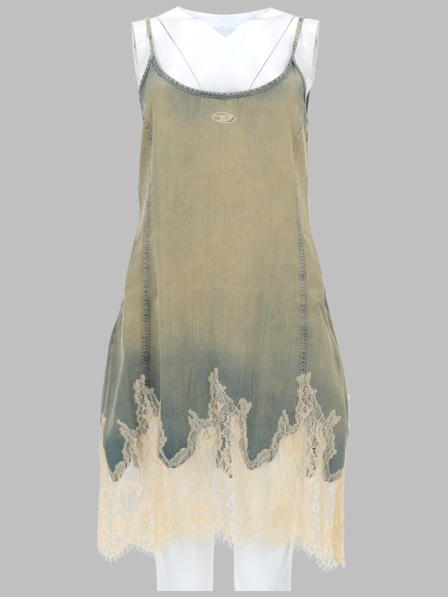 ディーゼル DIESEL 衣裳 御召しもの レディース 青碧 Dresses 402697 関税 貨物輸送無料 2026SS el