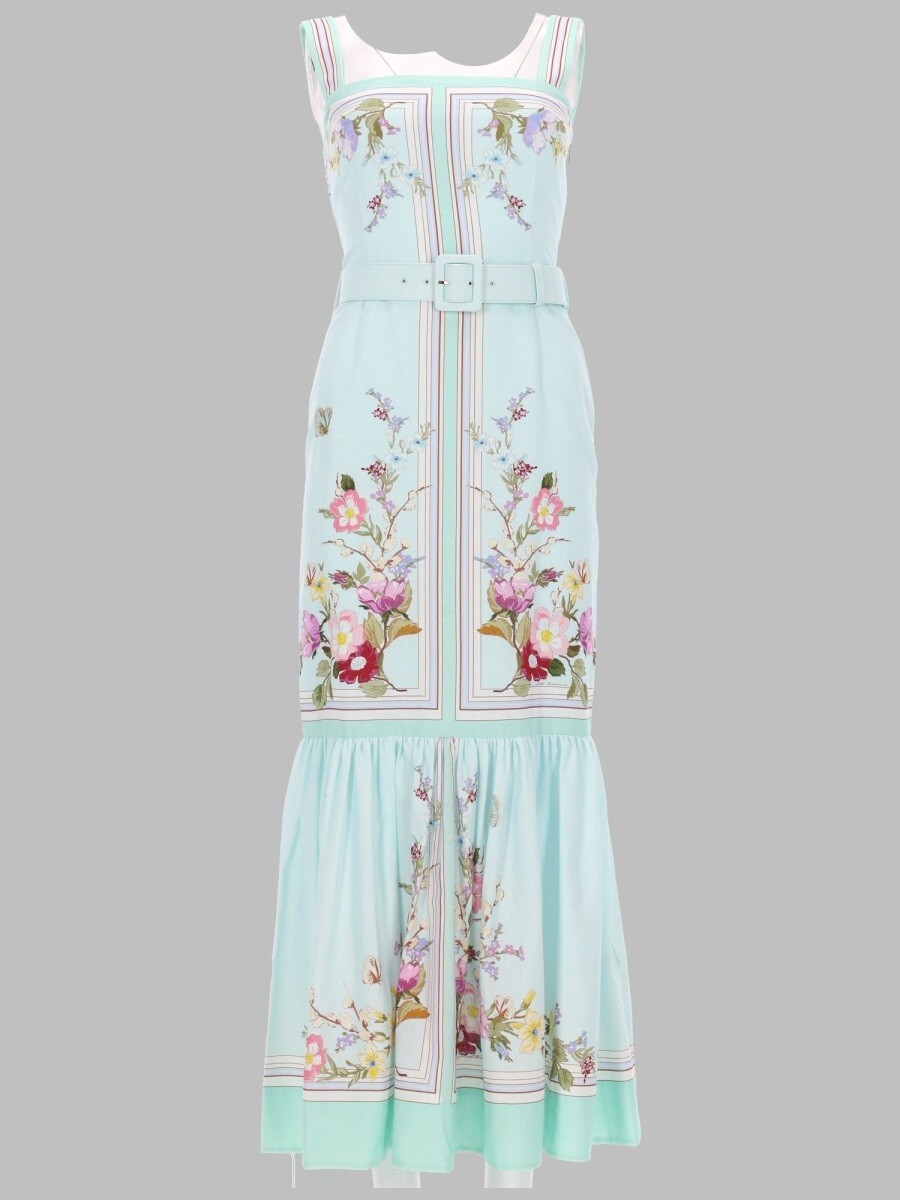 セルフ すがた絵 SELF PORTRAIT 衣裳 御召しもの レディース 緑であること Dresses 409452 関税 貨物輸送無料 2026SS el