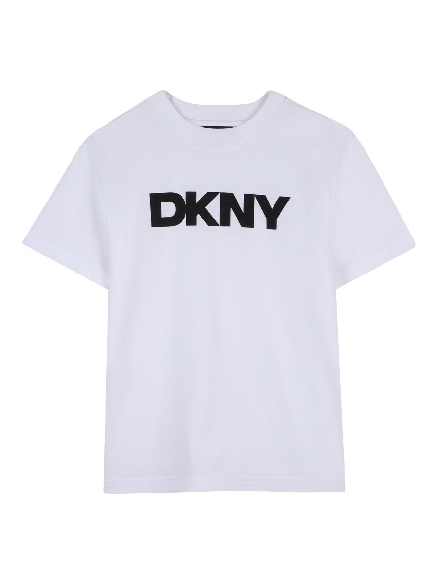 ディー ケイ エヌ ワイ DKNY ロング捩りプルオーバー プルオーバー ガールズ 白いこと Long sleeve t-shirts 402556 関税 貨物輸送無料 2026SS el