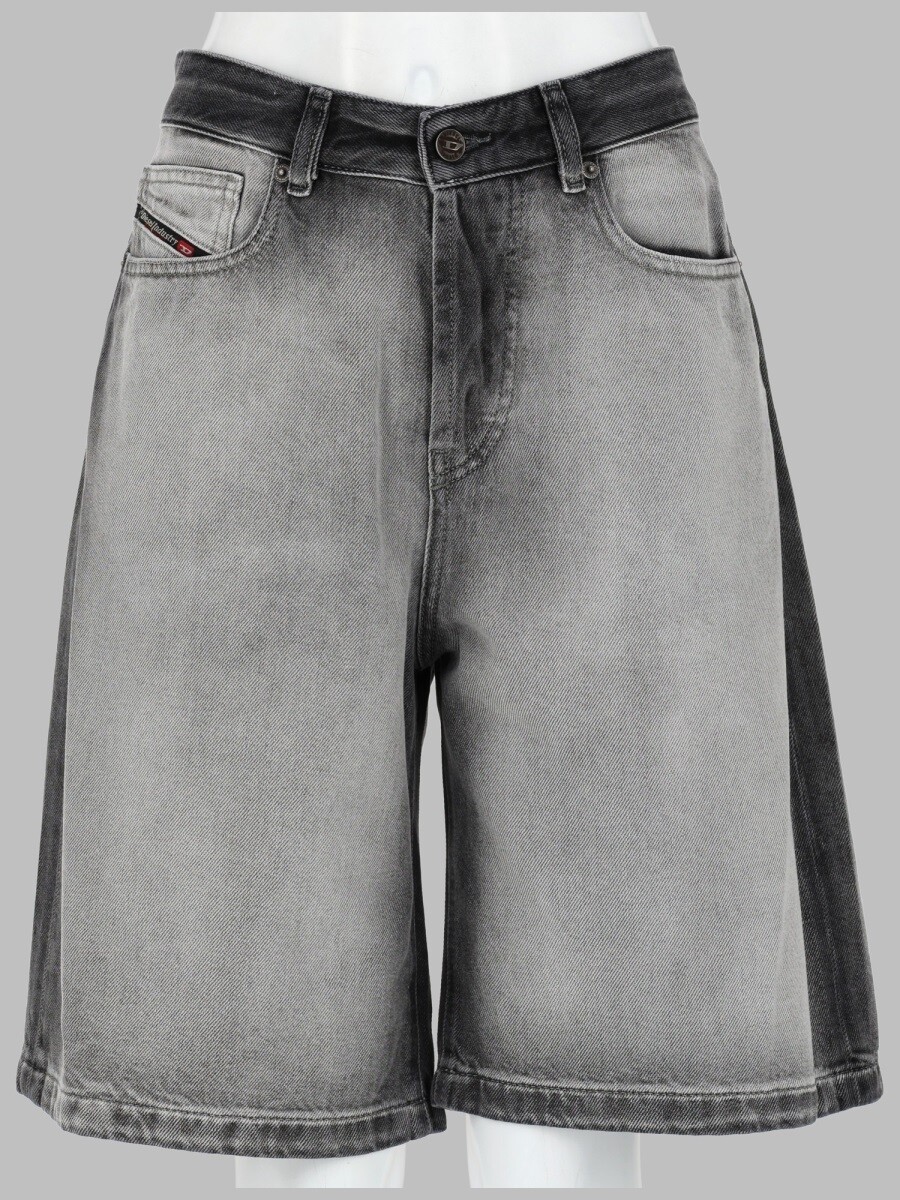 ディーゼル DIESEL ジーンズさる股引き さる股引き レディース 薄墨色 Denim shorts 406449 関税 貨物輸送無料 2026SS el