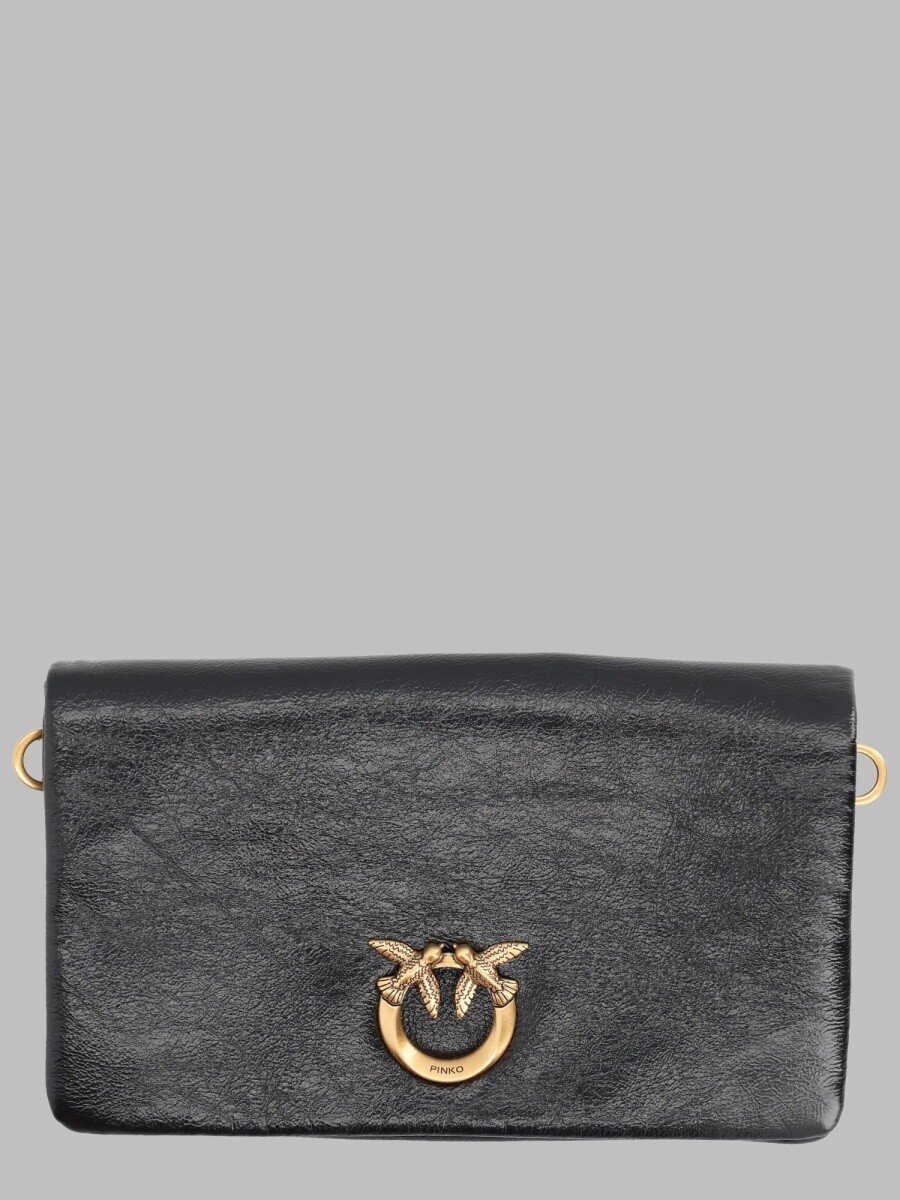 ピンコ PINKO クラッチペダル御徒面子 レディース 黒いこと Clutch and wristlets bags 406848 関税 貨物輸送無料 2026SS el