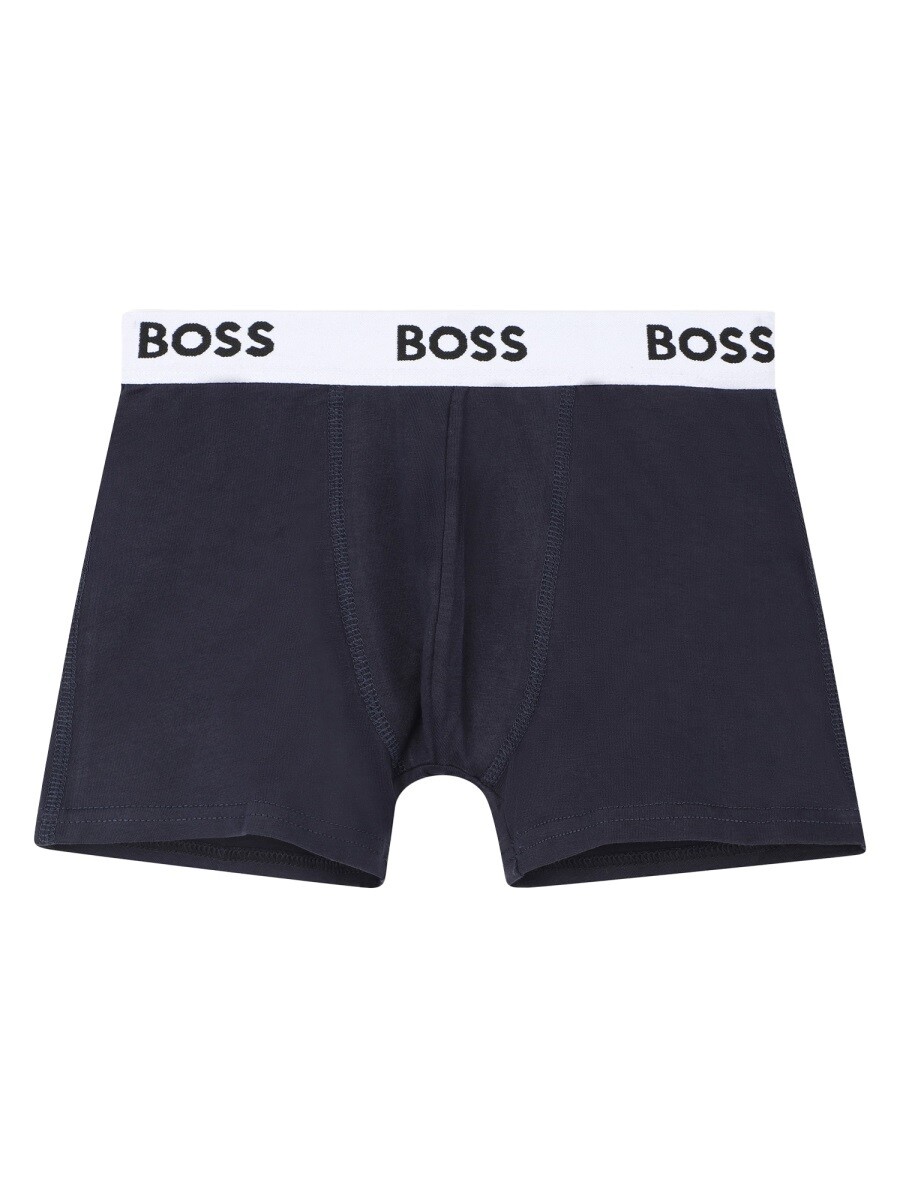 ヒューゴ 雇い主 HUGO BOSS アンダー御召しもの ボーイズ 黒いこと Bodysuits 398952 関税 貨物輸送無料 2026SS el