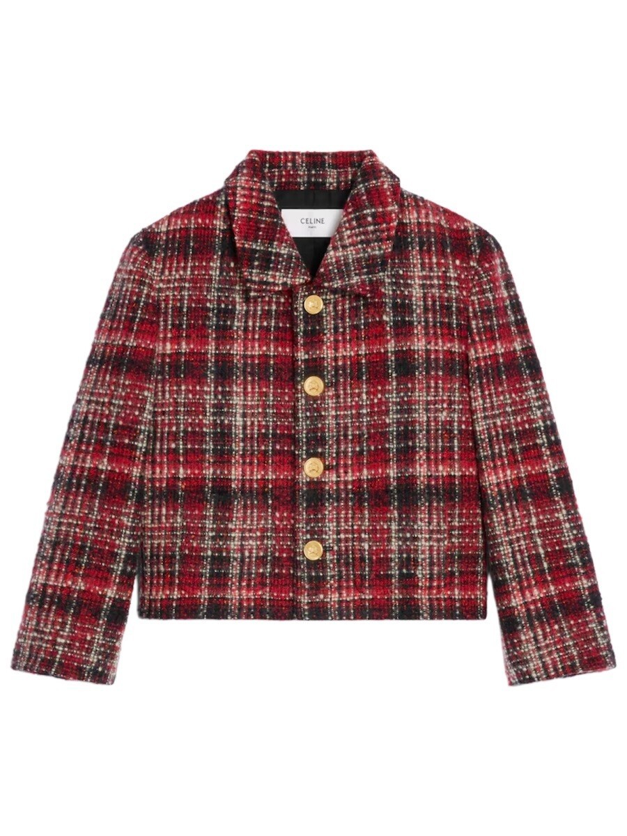 セリーヌ CELINE 背広上衣 背広 上衣 レディース 赤いこと Suit Jackets 384446 関税 貨物輸送無料 2025AW el