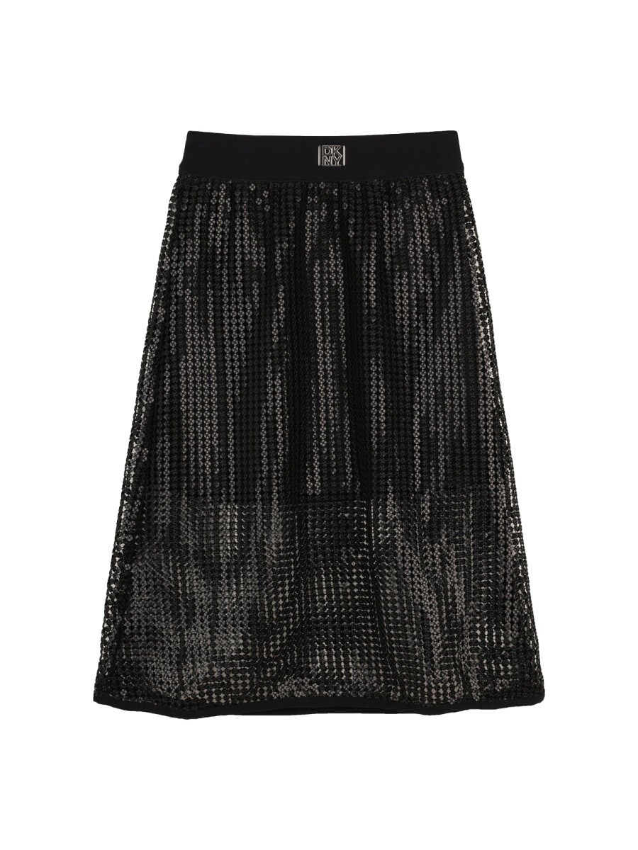 ディー ケイ エヌ ワイ DKNY ミニ御徒面子 スコート ガールズ 黒いこと Mini-skirts 392517 関税 貨物輸送無料 2026SS el