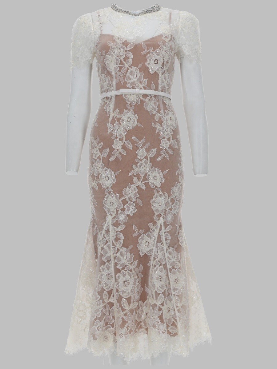 セルフ すがた絵 SELF PORTRAIT 衣裳 御召しもの レディース 白いこと Dresses 409459 関税 貨物輸送無料 2026SS el