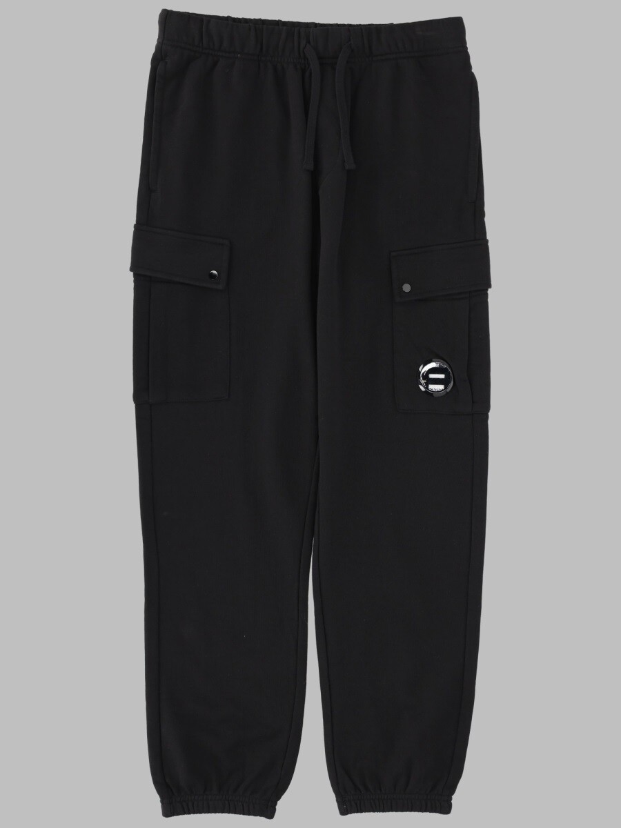 シーピーカンパニー C.P. COMPANY パンツ ボーイズ ブラック Cargo trousers 404130 関税 送料無料 2026SS el｜BRANDSHOP「il Tesoro」