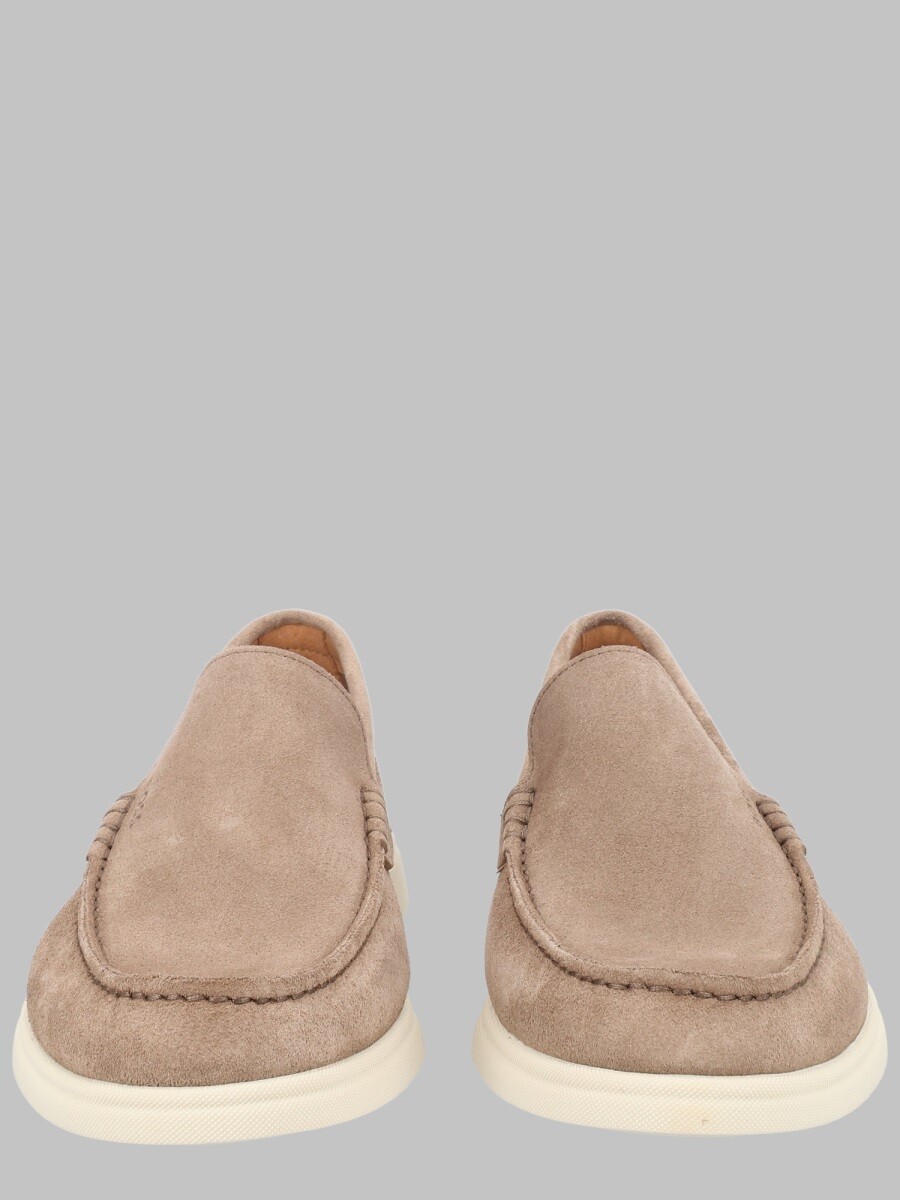 主任者 BOSS 置き目毛皮 メンズ ベージュ Loafers 408248 関税 貨物輸送無料 2026SS el