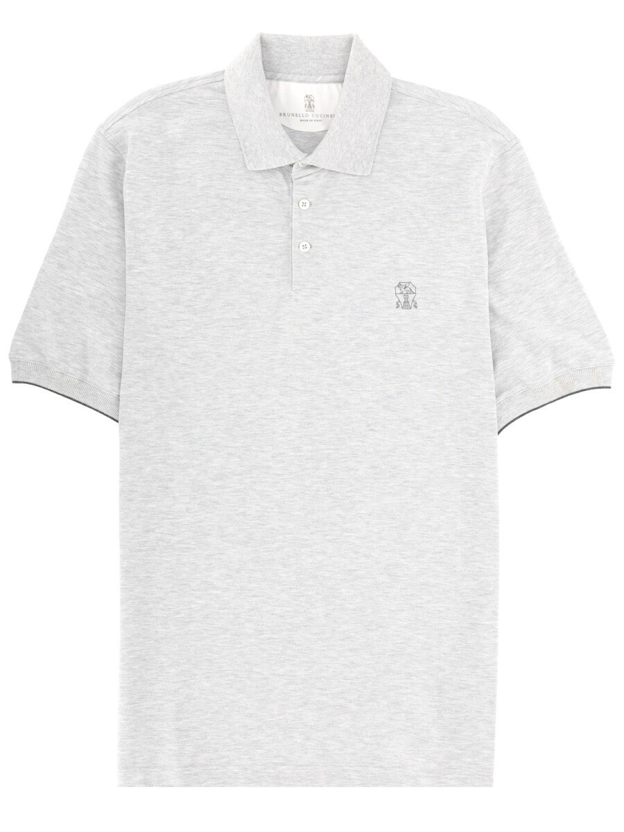 ブルネロ クチネリ BRUNELLO CUCINELLI スポーツシャツ メンズ 薄墨色 Polo shirts 396251 関税 貨物輸送無料 2026SS el