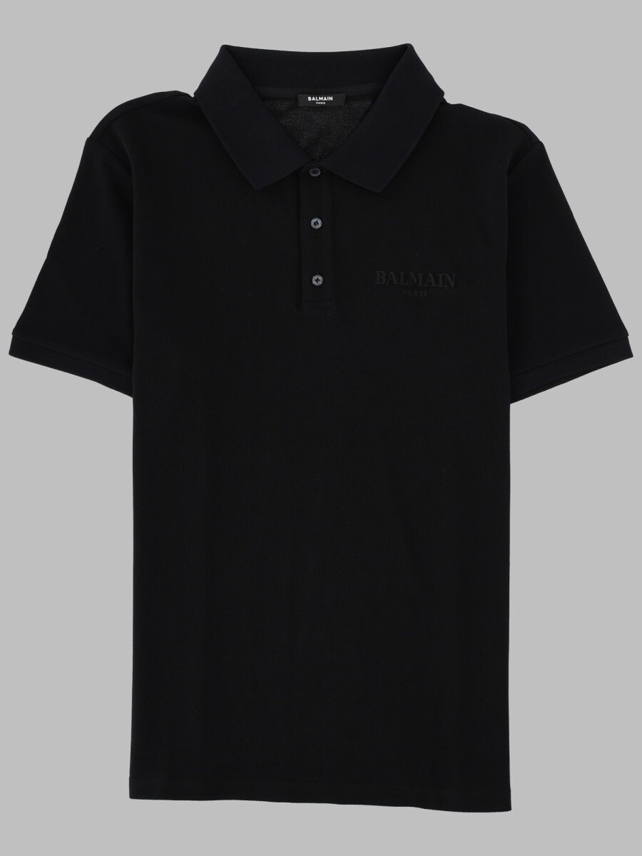 バルマン BALMAIN スポーツシャツ メンズ 黒いこと Polo shirts 423305 関税 貨物輸送無料 2026AW el