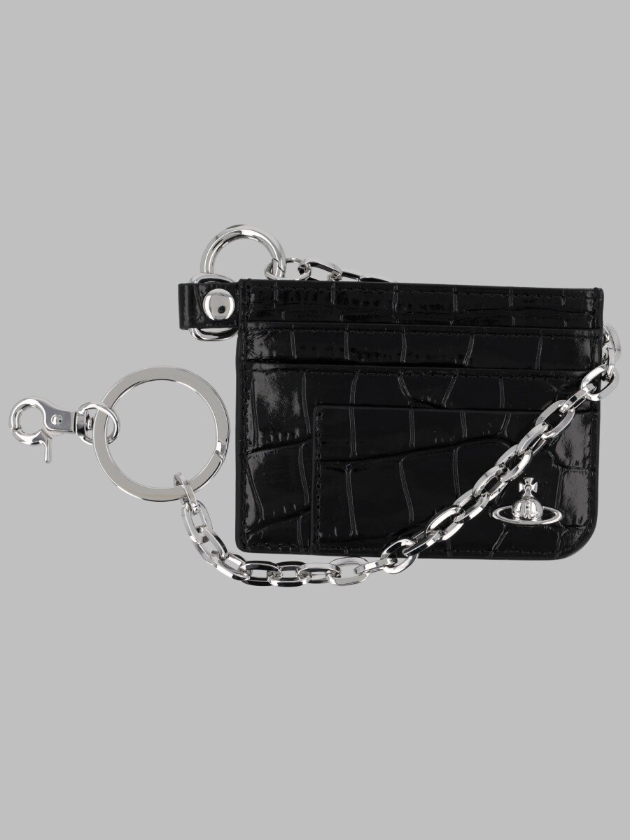 ヴィヴィアン・ウエストウッド VIVIENNE WESTWOOD カードホルダー 財布 レディース ブラック Wallets and Card Holders 391167 関税 送料無料 2026SS el｜BRANDSHOP「il Tesoro」 27,580円