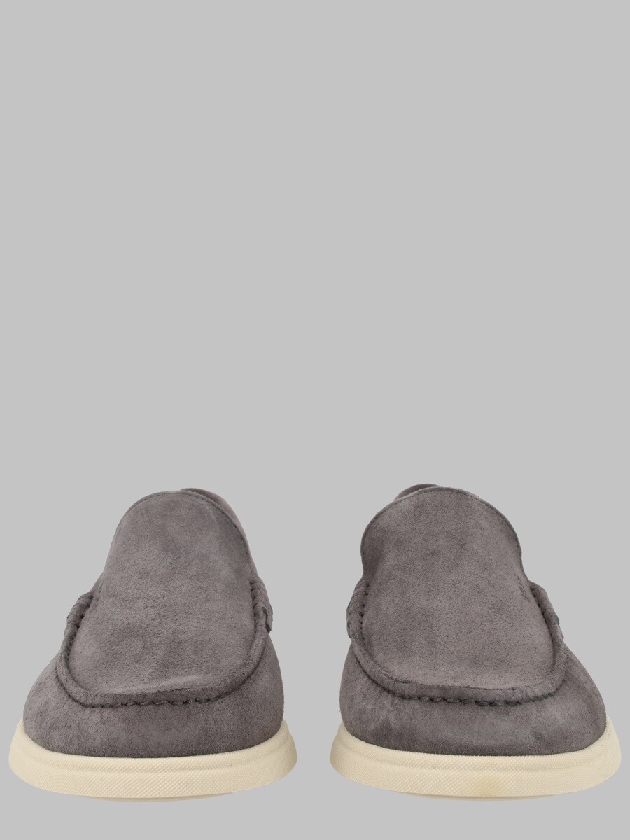 主任者 BOSS 置き目毛皮 メンズ 薄墨色 Loafers 408327 関税 貨物輸送無料 2026SS el