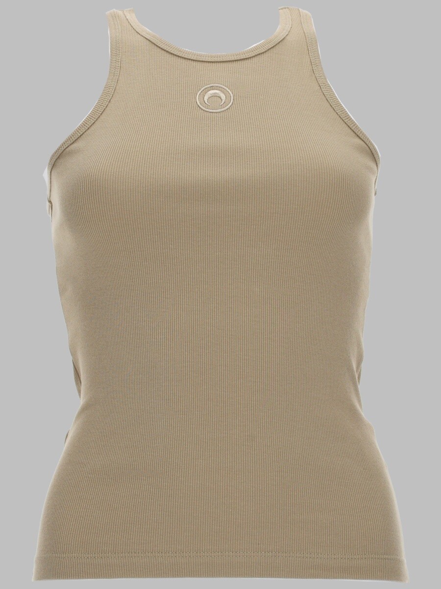 マリーンセル MARINE SERRE プルオーバー トップス レディース ベージュ T-shirts and tops 397526 関税 貨物輸送無料 2026SS el
