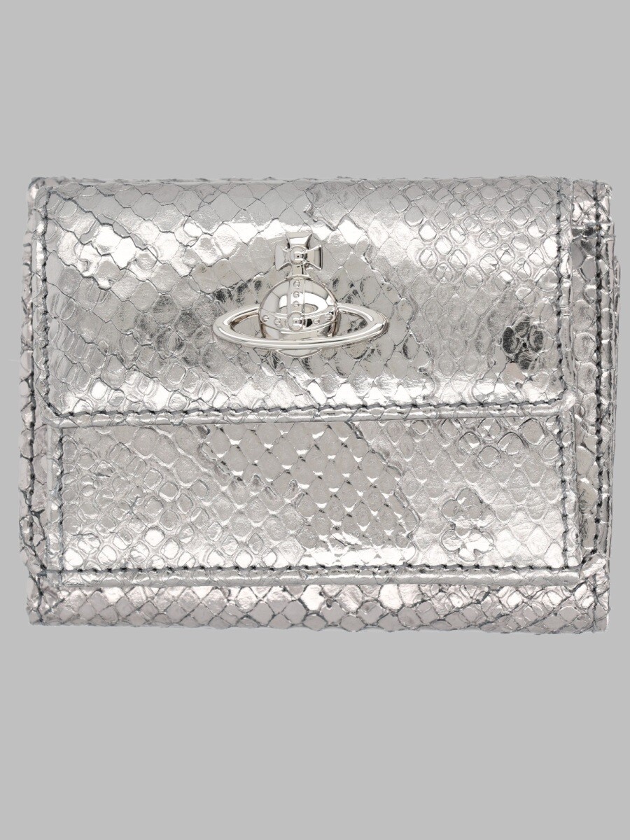ヴィヴィアン・ウエストウッド VIVIENNE WESTWOOD 歌留多保持者 紙入れ レディース 薄墨色 Wallets and Card Holders 404559 関税 貨物輸送無料 2026SS el