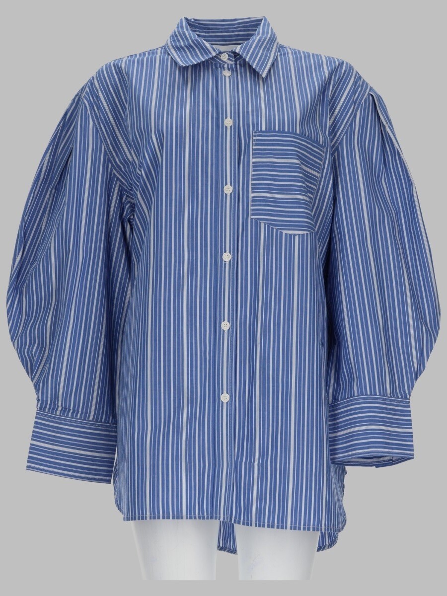 ガニー GANNI プルオーバー レディース 青味 Shirts 417322 関税 貨物輸送無料 2026AW el