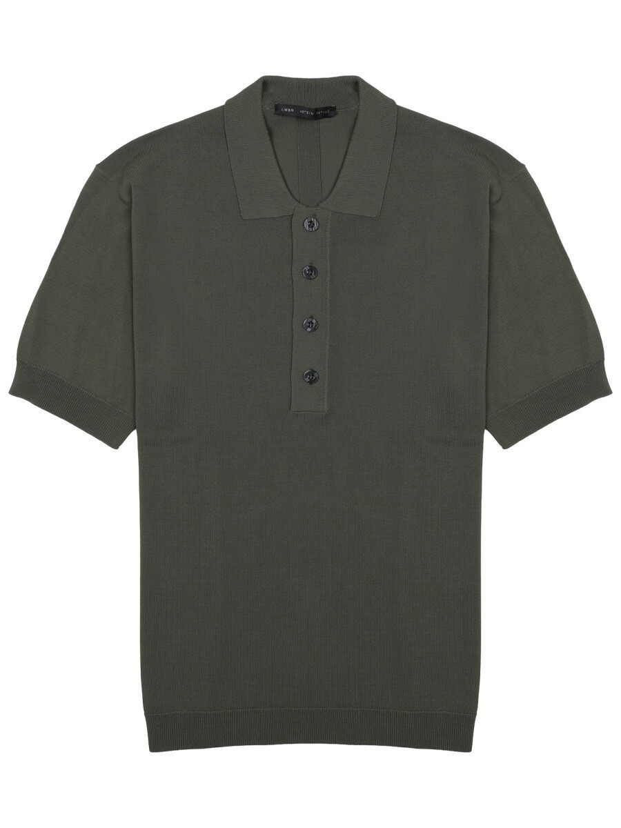 衣装地びた LOW BRAND スポーツシャツ メンズ 緑であること Polo shirts 399007 関税 貨物輸送無料 2026SS el