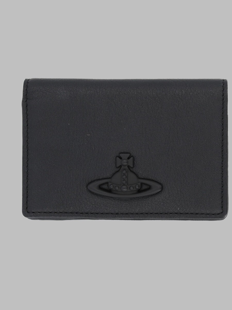 ヴィヴィアン・ウエストウッド VIVIENNE WESTWOOD 歌留多保持者 紙入れ レディース 黒いこと Wallets and Card Holders 394884 関税 貨物輸送無料 2026SS el