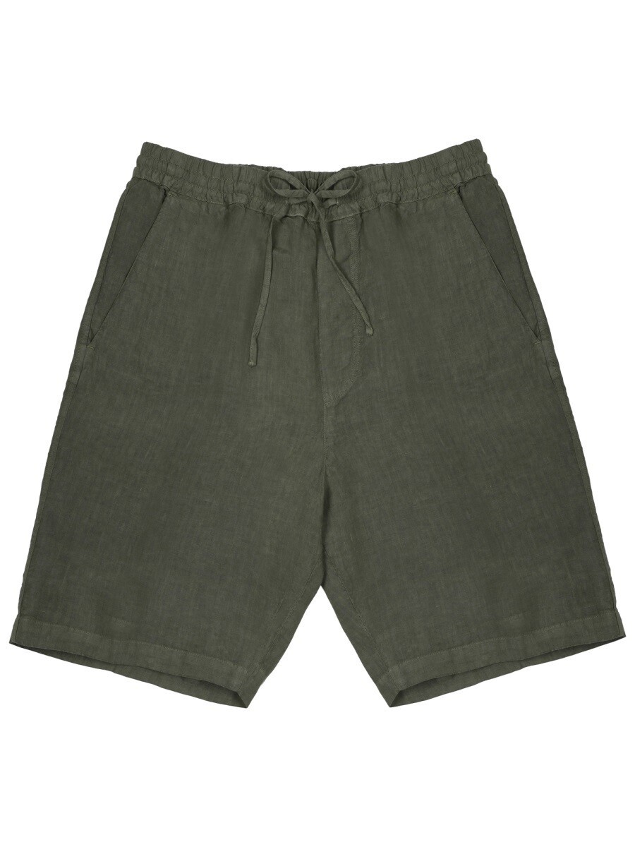 ワンハンドレッドトゥエンティーパーセントリノ 120% LINO ショーツ メンズ グリーン Shorts 406486 関税 送料無料 2026SS el｜BRANDSHOP「il Tesoro」